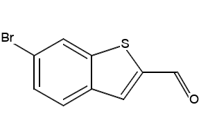6-BROMOBENZO[B]THIOPHENE-2-CARBALDEHYDE structure, CAS 19075-45-7