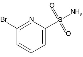 6-BROMOPYRIDINE-2-SULFONAMIDE structure, CAS 856013-04-2