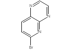 6-BROMOPYRIDO[2,3-B]PYRAZINE structure, CAS 1204298-53-2