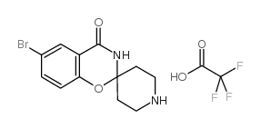 6-BROMOSPIRO[BENZO[E][1,3]OXAZINE-2,4'-PIPERIDIN]-4(3H)-ONE 2,2,2-TRIFLUOROACETATE structure, CAS 691868-46-9