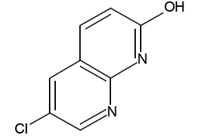 6-CHLORO-1,8-NAPHTHYRIDIN-2(1H)-ONE structure, CAS 127446-42-8