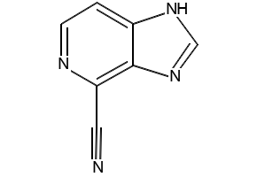 6-CHLORO-1H-IMIDAZO[4,5-C]PYRIDINE-4-CARBONITRILE structure, CAS 944388-93-6