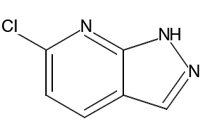 6-CHLORO-1H-PYRAZOLO[3,4-B]PYRIDINE structure, CAS 63725-51-9