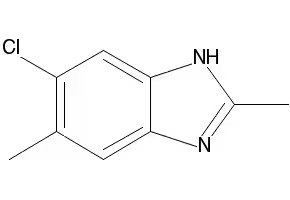 6-CHLORO-2,5-DIMETHYL-1H-BENZO[D]IMIDAZOLE structure, CAS 221548-24-9