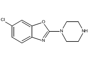6-CHLORO-2-(PIPERAZIN-1-YL)BENZO[D]OXAZOLE structure, CAS 914299-71-1