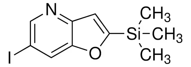 6-CHLORO-2-(TRIMETHYLSILYL)FURO[3,2-B]PYRIDINE structure, CAS 1186310-77-9