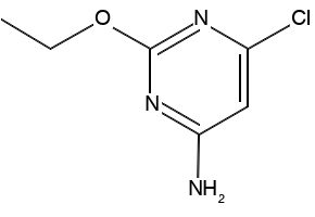 6-CHLORO-2-ETHOXYPYRIMIDIN-4-AMINE structure, CAS 3286-56-4