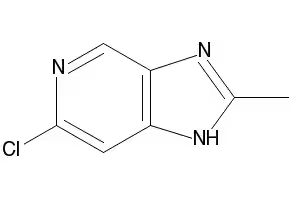 6-CHLORO-2-METHYL-1H-IMIDAZO[4,5-C]PYRIDINE structure, CAS 7205-42-7