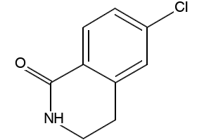 6-CHLORO-3,4-DIHYDRO-2H-ISOQUINOLIN-1-ONE structure, CAS 22246-02-2