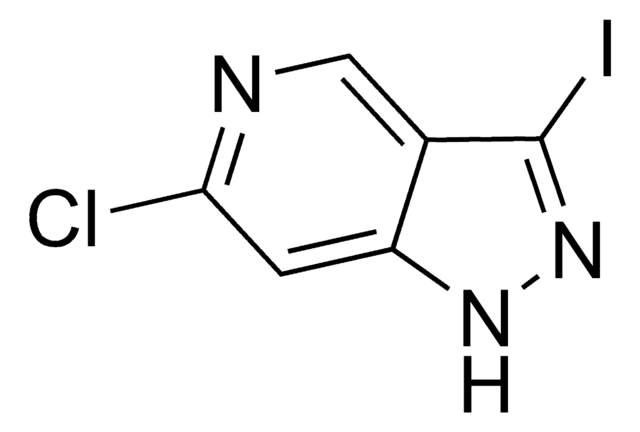 6-CHLORO-3-IODO-1H-PYRAZOLO[4,3-C]PYRIDINE structure, CAS 1260672-72-7