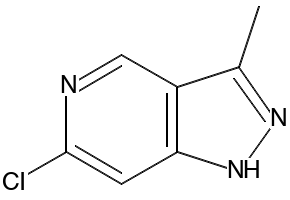 6-CHLORO-3-METHYL-1H-PYRAZOLO[4,3-C]PYRIDINE structure, CAS 1092062-74-2