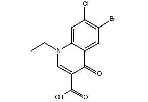 6-CHLORO-4-OXO-1,4-DIHYDROQUINAZOLINE-7-CARBOXYLIC ACID structure, CAS 758710-85-9