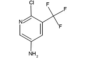 6-CHLORO-5-(TRIFLUOROMETHYL)PYRIDIN-3-AMINE structure, CAS 99368-68-0