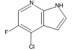 6-CHLORO-5-FLUORO-7-AZAINDOLE structure, CAS 1190321-96-0