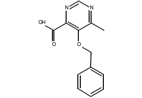 6-CHLORO-5-METHYLPYRIMIDINE-4-CARBOXYLIC ACID structure, CAS 933702-12-6