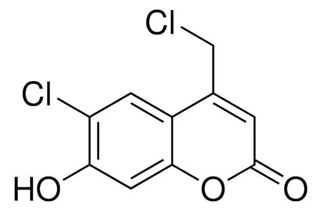 6-CHLORO-7-HYDROXY-4-(METHOXYMETHYL)-2H-CHROMEN-2-ONE structure, CAS 175205-11-5