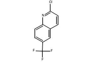 6-CHLORO-8-(TRIFLUOROMETHYL)QUINOLINE structure, CAS 1065074-68-1