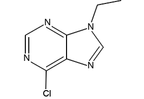 6-CHLORO-9-CYCLOPROPYL-9H-PURINE structure, CAS 6627-30-1