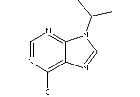 6-CHLORO-9-ISOPROPYL-9H-PURINE structure, CAS 500539-08-2