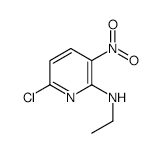 6-CHLORO-N-ETHYL-3-NITROPYRIDIN-2-AMINE structure, CAS 33742-69-7