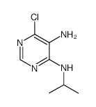 6-CHLORO-N4-(1-METHYLETHYL)-4,5-PYRIMIDINEDIAMINE structure, CAS 18202-82-9