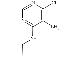 6-CHLORO-N4-ETHYL-4,5-PYRIMIDINEDIAMINE structure, CAS 98140-03-5