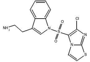 6-CHLOROIMIDAZO[2,1-B]THIAZOLE-5-SULFONAMIDE structure, CAS 112582-89-5
