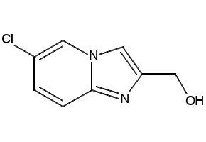 6-CHLOROIMIDAZOLO[1,2-A]PYRIDIN-2-YL-METHANOL structure, CAS 1039416-36-8