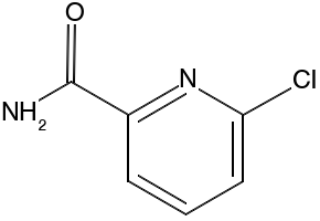 6-CHLOROPICOLINAMIDE structure, CAS 70593-61-2