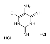 6-CHLOROPYRIMIDINE-2,4,5-TRIAMINE DIHYDROCHLORIDE structure, CAS 89303-96-8