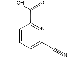 6-CYANOPYRIDINE-2-CARBOXYLIC ACID structure, CAS 872602-74-9