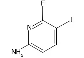 6-FLUORO-5-IODOPYRIDIN-2-AMINE structure, CAS 884660-47-3