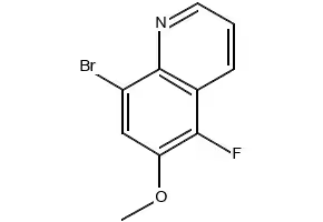 6-FLUORO-8-METHOXYQUINOLINE structure, CAS 887769-92-8