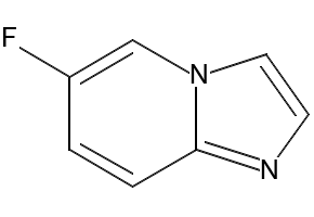 6-FLUOROIMIDAZO[1,2-A]PYRIDINE structure, CAS 139022-27-8