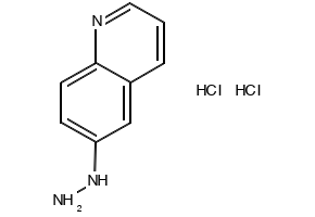 6-HYDRAZINYLQUINOLINE HYDROCHLORIDE structure, CAS 103755-52-8
