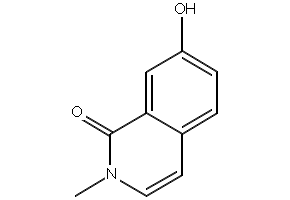 6-HYDROXY-7-METHYLISOQUINOLIN-1(2H)-ONE structure, CAS 940890-82-4