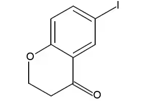 6-IODOCHROMAN-4-ONE structure, CAS 101714-35-6