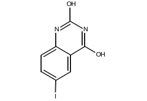 6-IODOQUINAZOLINE-2,4(1H,3H)-DIONE structure, CAS 16353-27-8