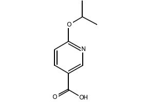 6-ISOPROPOXYNICOTINIC ACID structure, CAS 223127-05-7