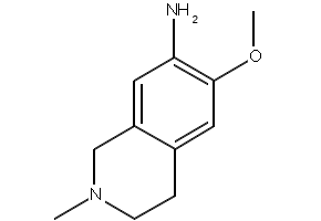 6-METHOXY-1,2,3,4-TETRAHYDRONAPHTHALEN-2-AMINE structure, CAS 81861-30-5