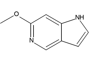 6-METHOXY-1H-PYRROLO[3,2-C]PYRIDINE structure, CAS 80862-08-4