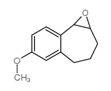 6-METHOXY-2,3,4,8B-TETRAHYDRO-1AH-BENZO[3,4]CYCLOHEPTA[1,2-B]OXIRENE structure, CAS 120316-39-4