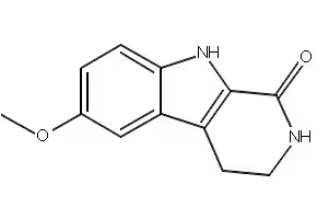 6-METHOXY-2,3,4,9-TETRAHYDRO-1H-PYRIDO[3,4-B]INDOLE structure, CAS 20315-68-8