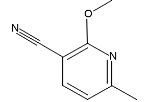 6-METHOXY-2-METHYLNICOTINONITRILE structure, CAS 105277-11-0