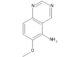 6-METHOXY-5-QUINAZOLINAMINE structure, CAS 87039-49-4