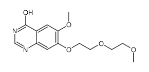 6-METHOXY-7-(2-(2-METHOXYETHOXY)ETHOXY)QUINAZOLIN-4(3H)-ONE structure, CAS 199328-78-4