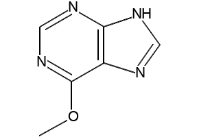 6-METHOXY-9H-PURINE structure, CAS 1074-89-1