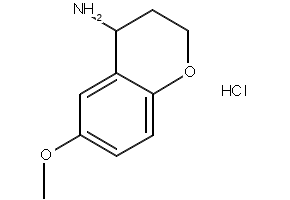6-METHOXYCHROMAN-4-AMINE HYDROCHLORIDE structure, CAS 67858-19-9