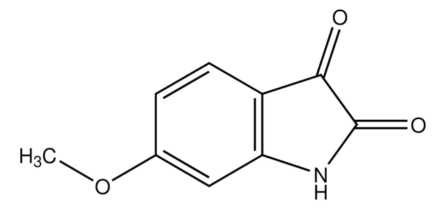 6-METHOXYINDOLINE-2,3-DIONE structure, CAS 52351-75-4