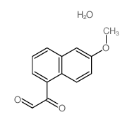 6-METHOXYNAPHTHYLGLYOXAL HYDRATE structure, CAS 1172293-10-5